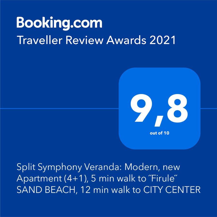 Split Symphony Veranda: Modern, New Apartment Екстериор снимка